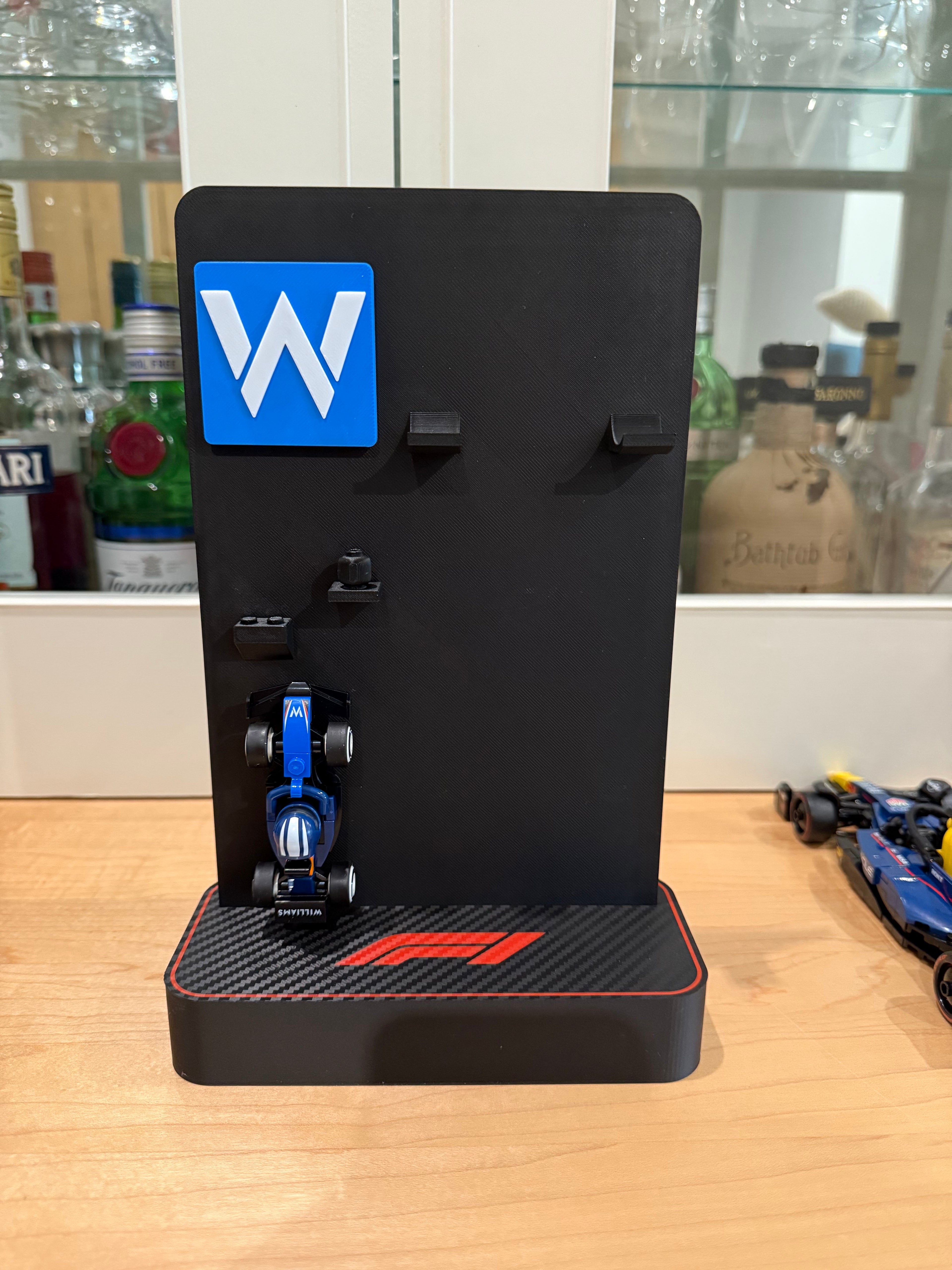 Speed Champions F1 Display Stands - Compatible with LEGO Formula One Sets 77242 to 77251 and LEGO F1 minis 6538425 to 6538436