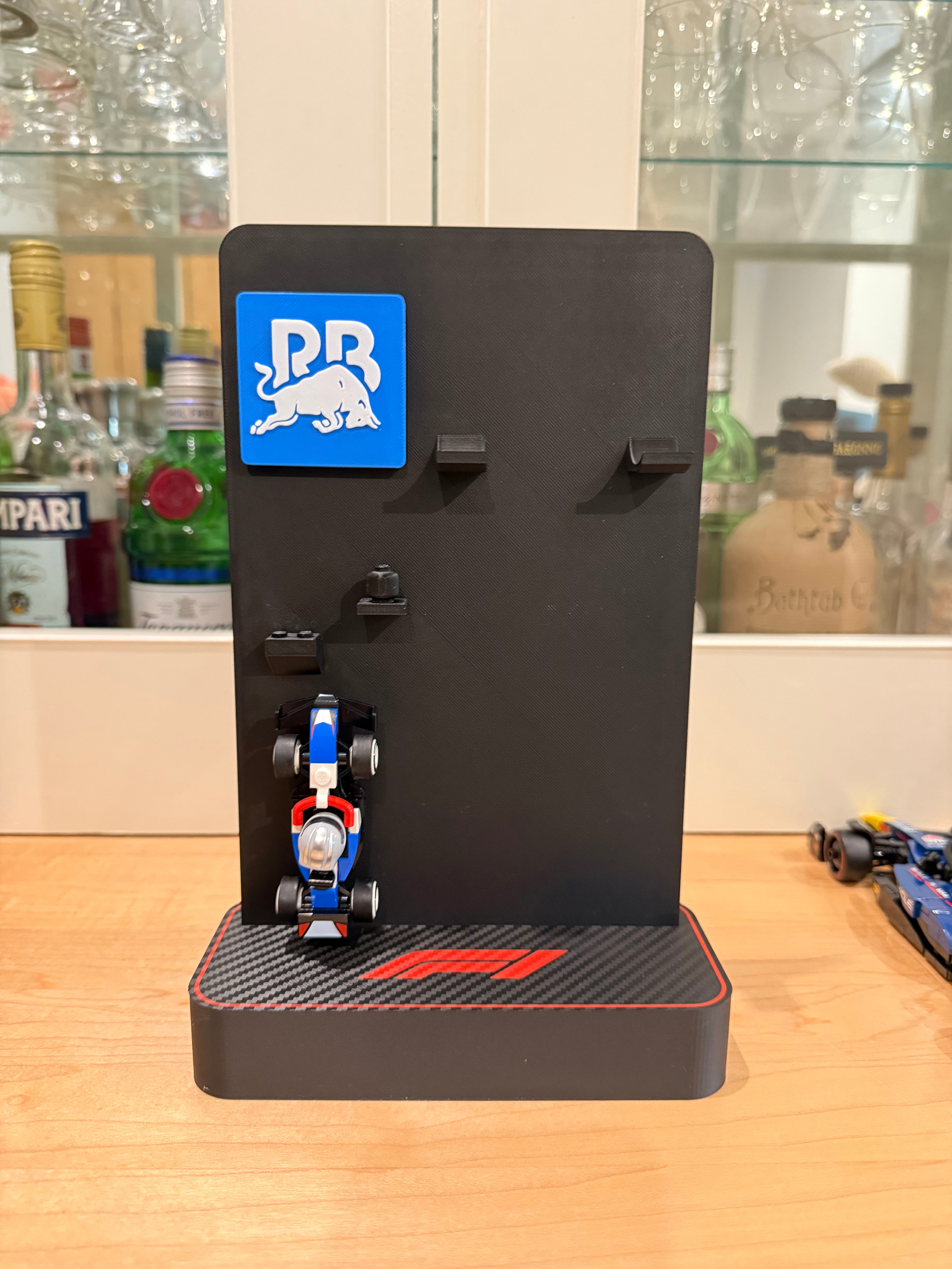 Speed Champions F1 Display Stands - Compatible with LEGO Formula One Sets 77242 to 77251 and LEGO F1 minis 6538425 to 6538436