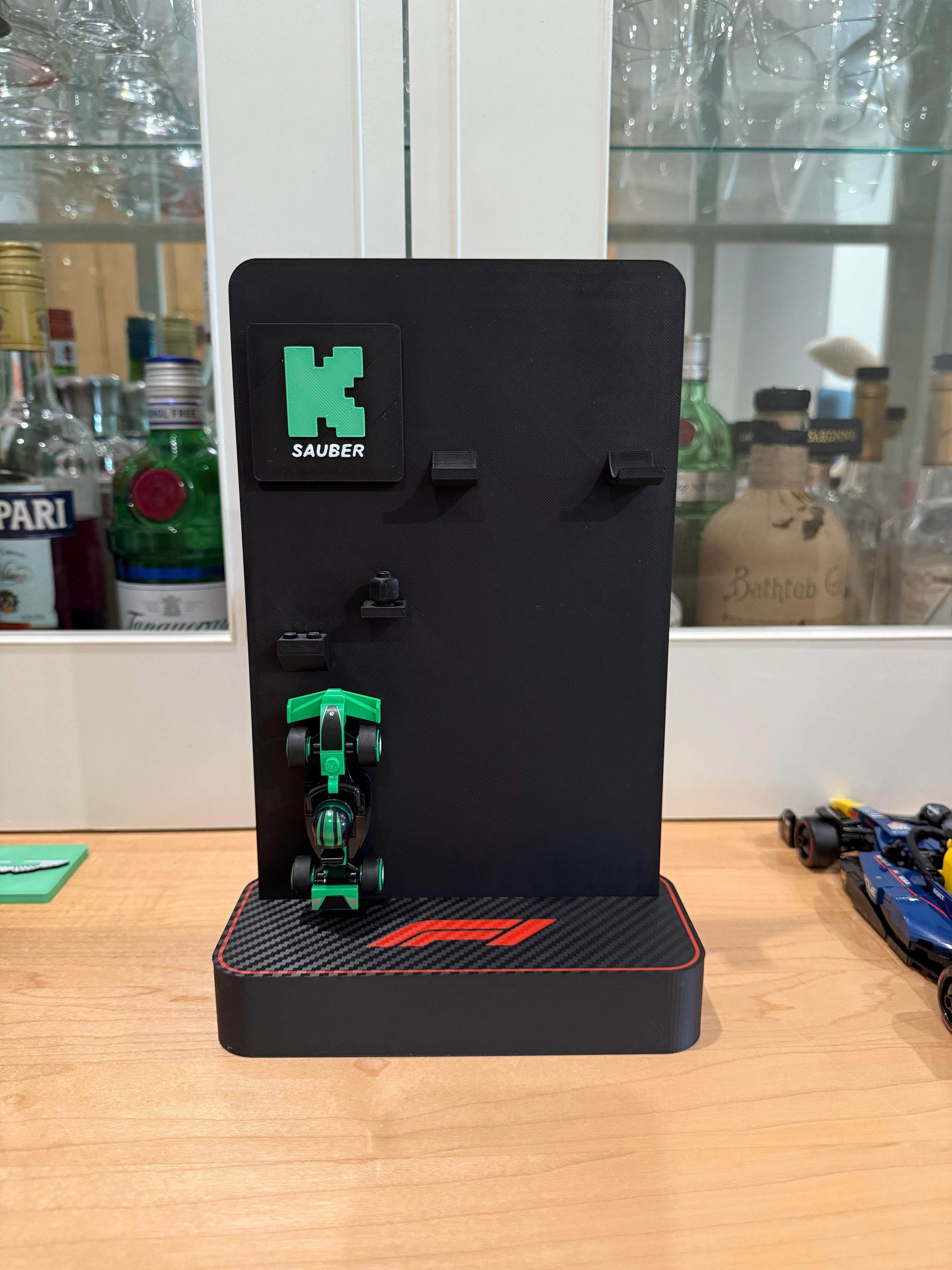 Speed Champions F1 Display Stands - Compatible with LEGO Formula One Sets 77242 to 77251 and LEGO F1 minis 6538425 to 6538436